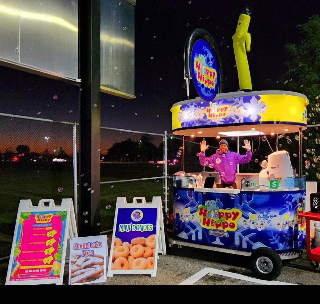 Happy Hippo Shaved Ice